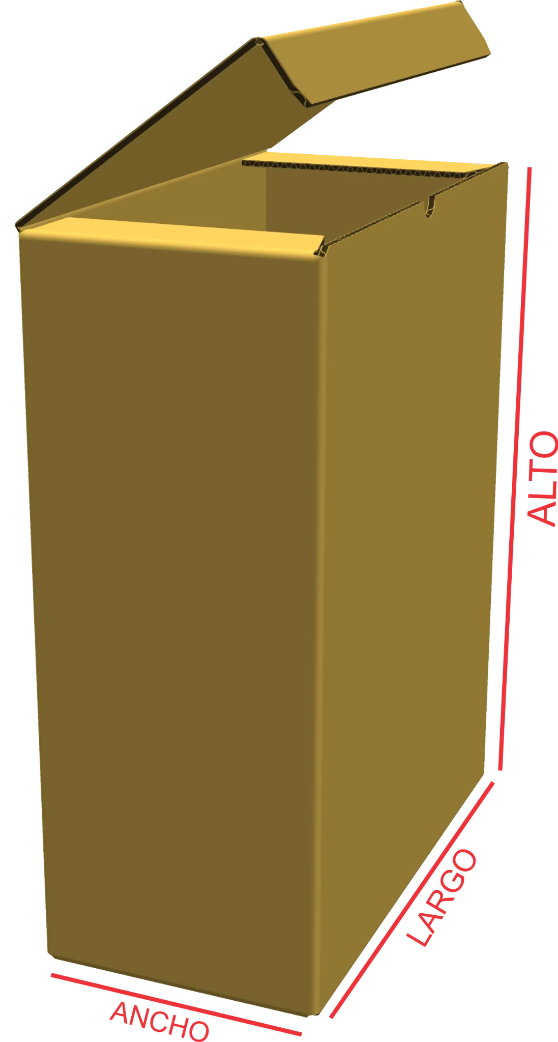 Caja Archivo x 100 en cartón corrugado