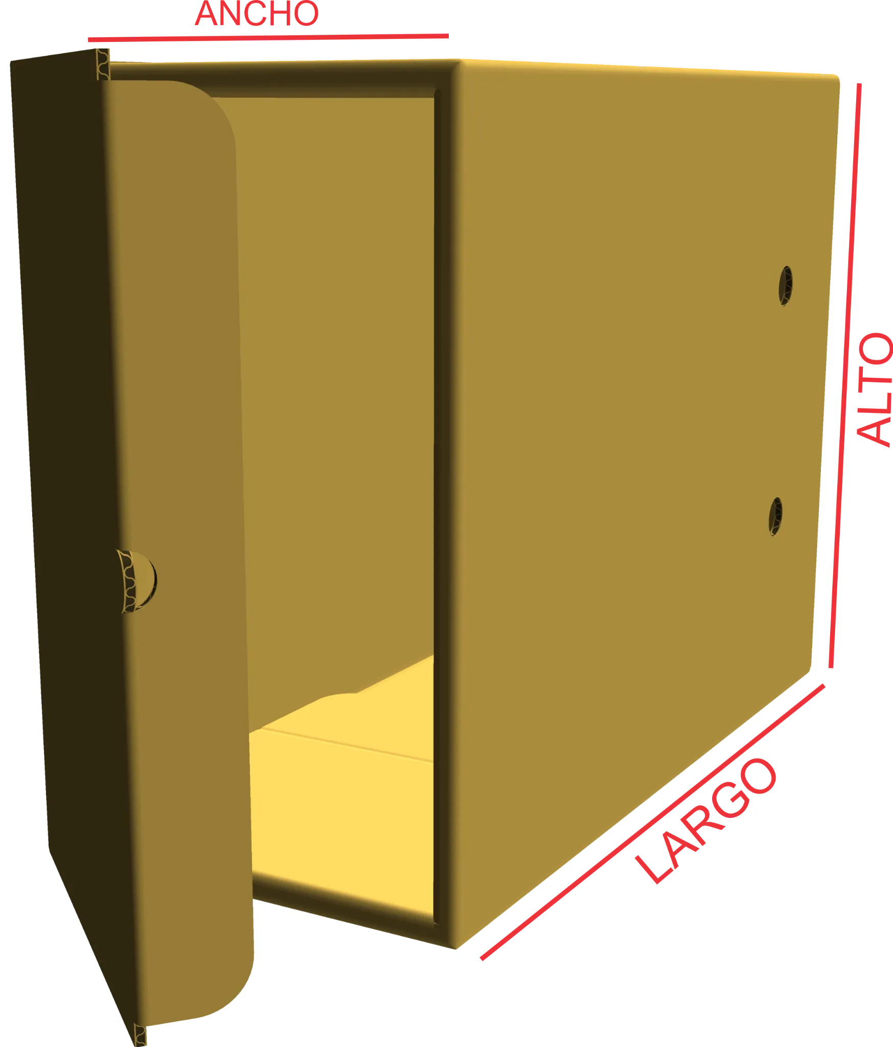 Caja Archivo x 200 en cartón corrugado