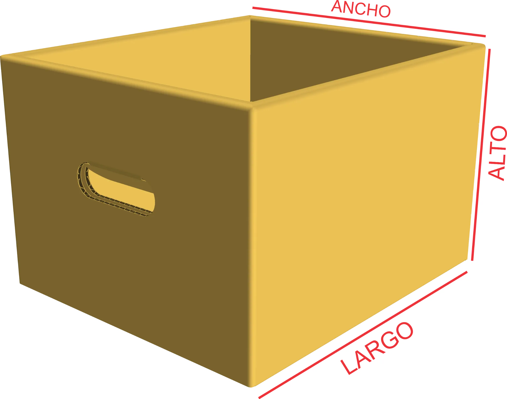Caja Archivo x 300 en cartón corrugado